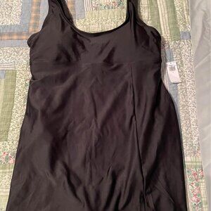 NEW with tags black Old Navy swim dress